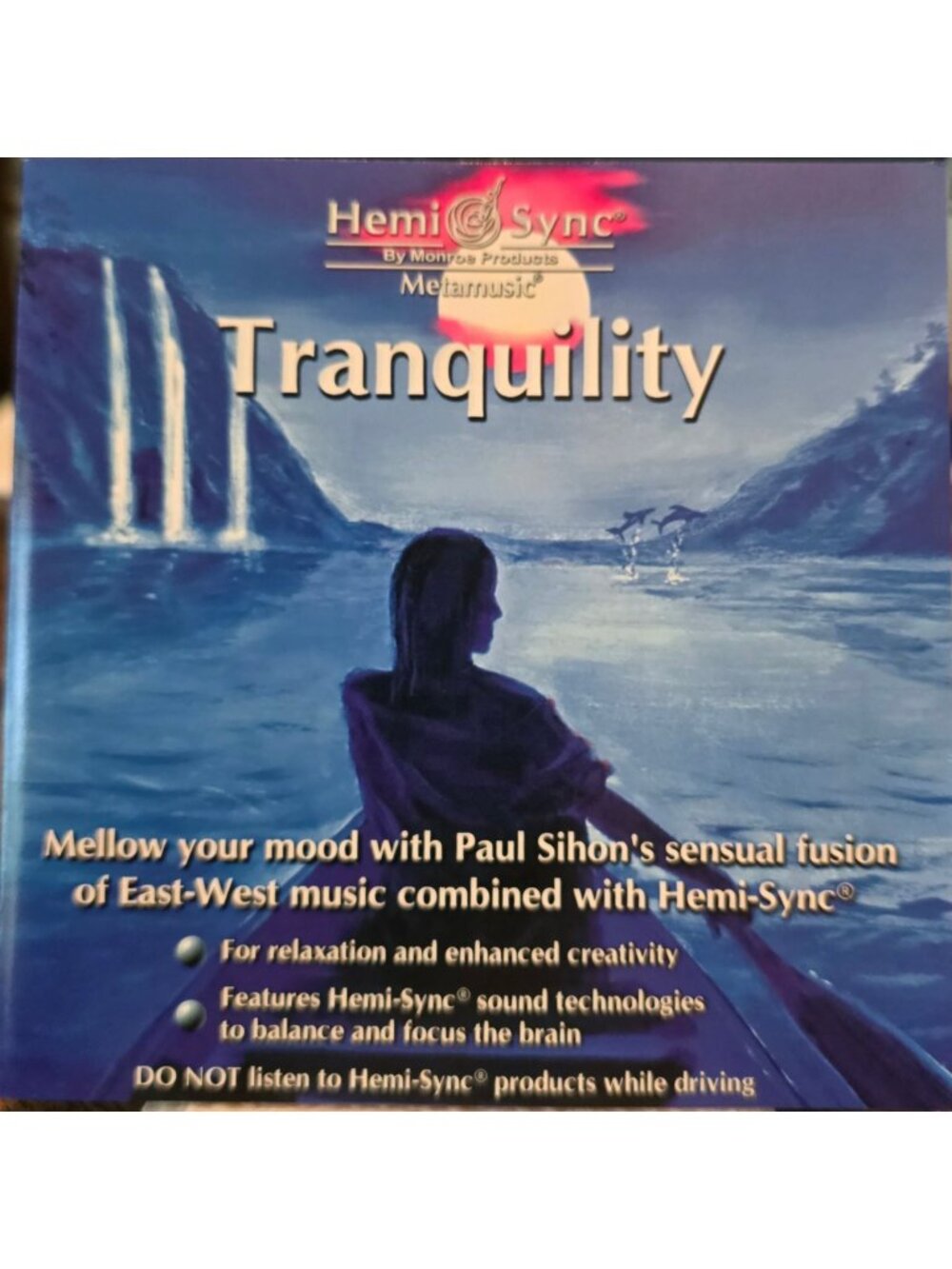 Hemi-Sync Tranquility Relaxation East-West Music CD Paul Vornhagen 38052cd